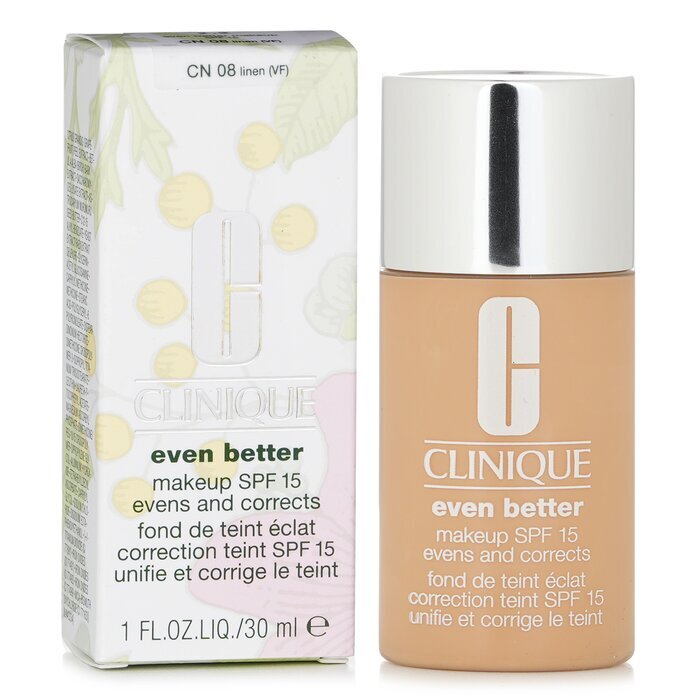 Clinique Even Better Makeup SPF15 (trockene Mischhaut bis fettige Mischhaut) – Nr. 24/CN08 Linen, 30 ml/1 oz