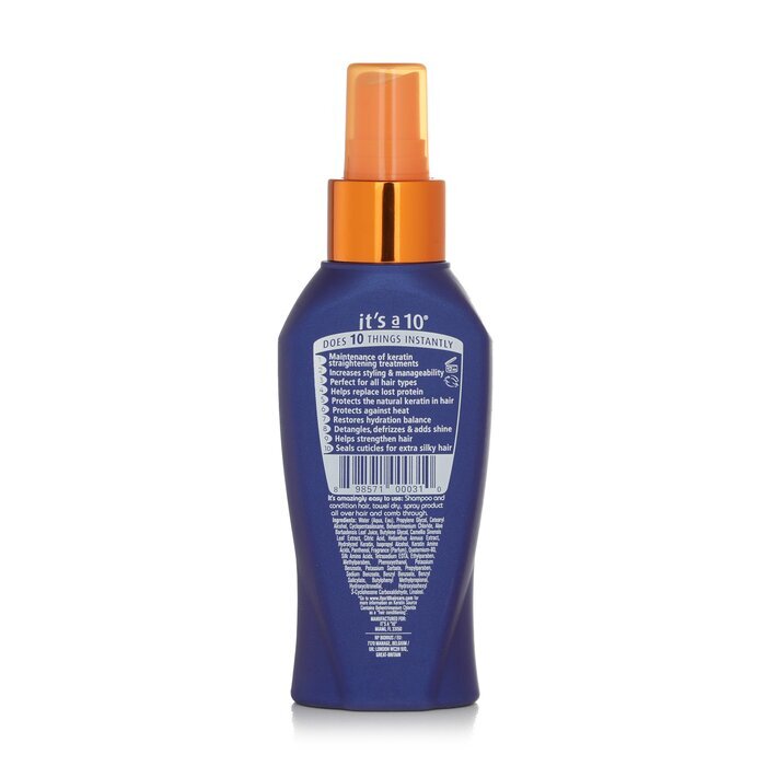 Es ist ein 10 Miracle Leave-In Plus Keratin 120ml/4oz