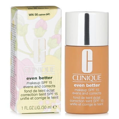 Clinique Even Better Makeup SPF15 (trockene Mischhaut bis fettige Mischhaut) – Nr. 26 Cashew, 30 ml/1 oz