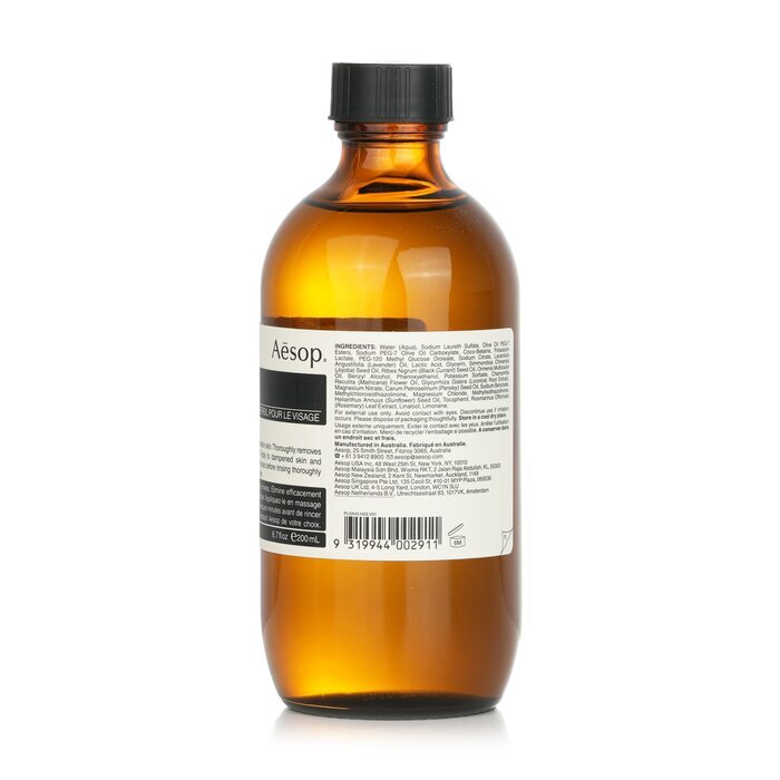 Aesop Parsley Seed Facial Cleanser 200ml/6.8oz