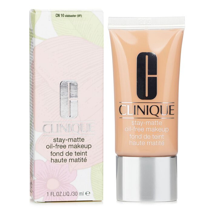 Clinique Stay Matte Ölfreies Make-up – Nr. 02 / CN 10 Alabaster 30 ml/1 oz