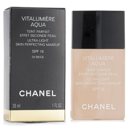 Chanel Vitalumiere Aqua Ultra Light Hautperfektionierung M/U SPF15 - Nr. 20 Beige 30ml/1oz