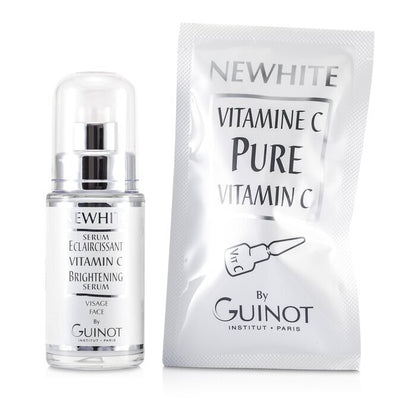 Guinot Newwhite Vitamin C Brightening Serum (Aufhellendes Serum 23,5 ml/0,8 Unzen + reines Vitamin C 1,5 g/0,05 Unzen) 2 Stück