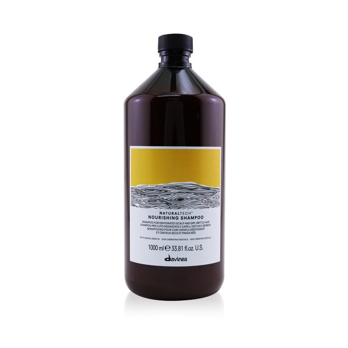 Davines Natural Tech Nourishing Shampoo (Für dehydrierte Kopfhaut und trockenes, brüchiges Haar) 1000ml/33.81oz