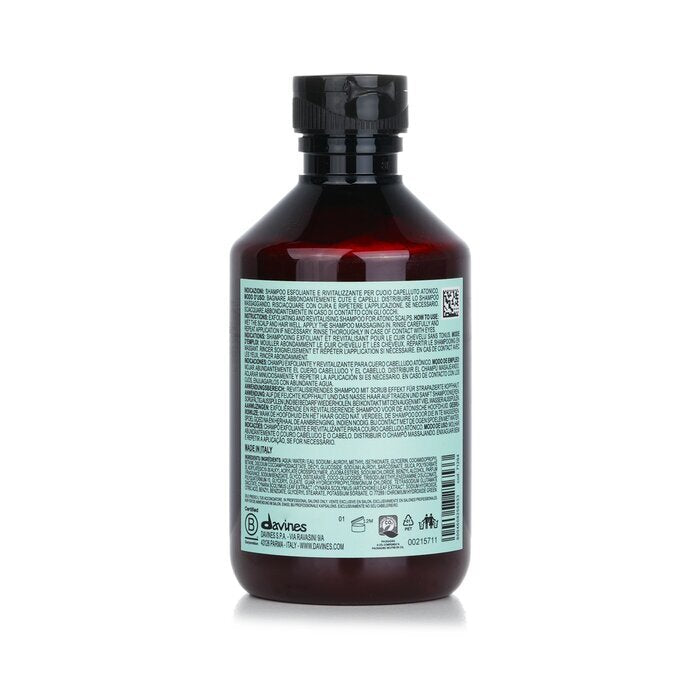 Davines Natural Tech Detoxifying Scrub Shampoo (Für atonische Kopfhaut) 250ml/8.45oz