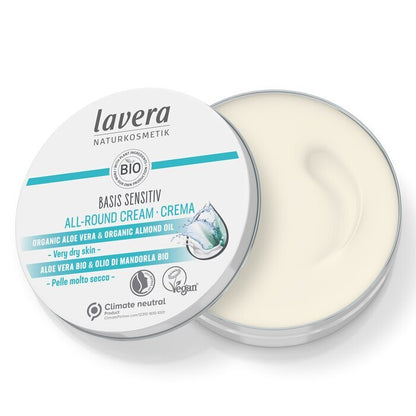 Lavera Basis Sensitiv All-Round Cream 150ml/5oz