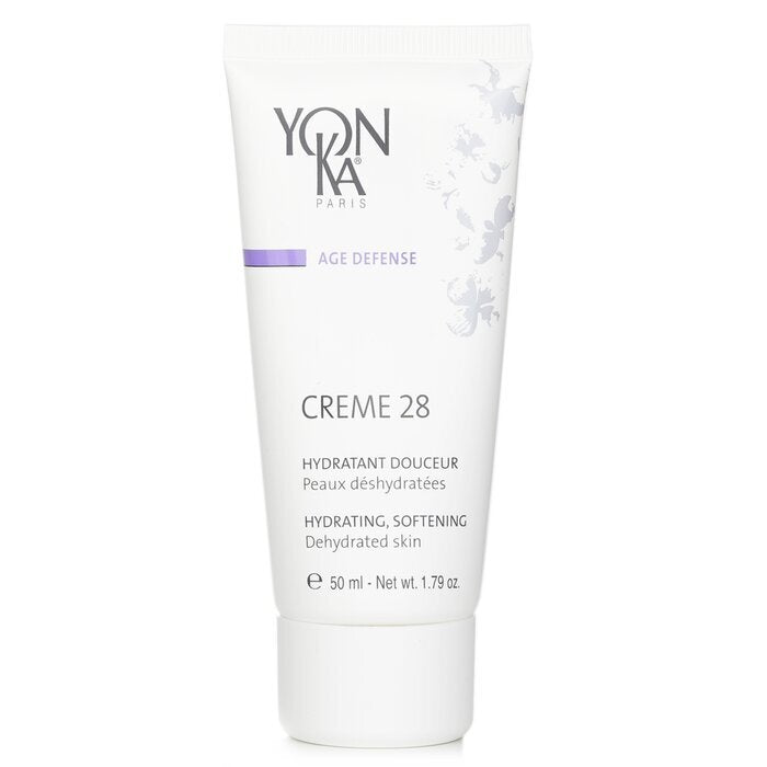 Yonka Age Defense Creme 28 mit ätherischen Ölen – feuchtigkeitsspendend, weichmachend (feuchtigkeitsarme Haut) 50 ml