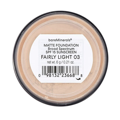 BareMinerals Matte Foundation Broad Spectrum SPF15 - Fairly Light 6g/0.21oz