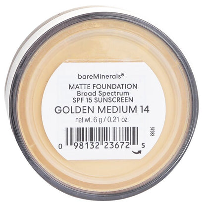 BareMinerals Matte Foundation Broad Spectrum SPF15 - Golden Medium 6 g/0,21 oz