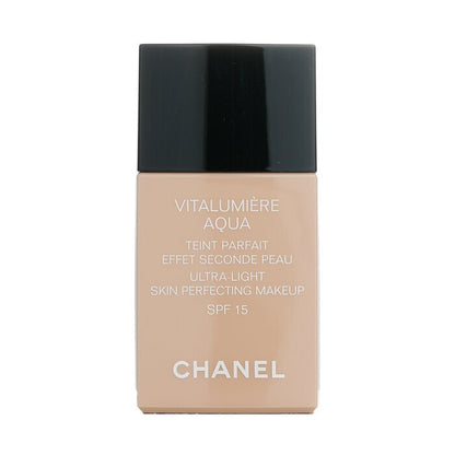 Chanel Vitalumiere Aqua Ultra Light Hautperfektionierendes Make-up LSF 15 – Nr. 30 Beige, 30 ml