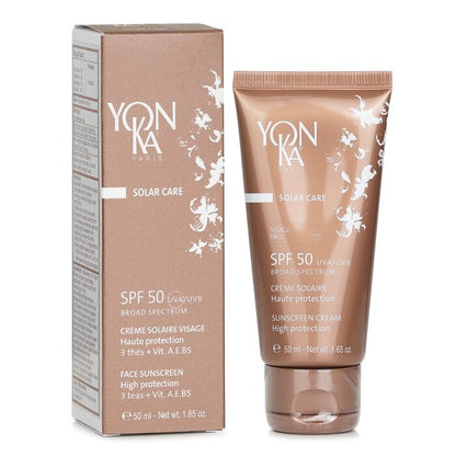 Yonka Solar Care Sonnenschutzcreme Hoher Schutz LSF 50 UVA/UVB 50ml/1,65oz