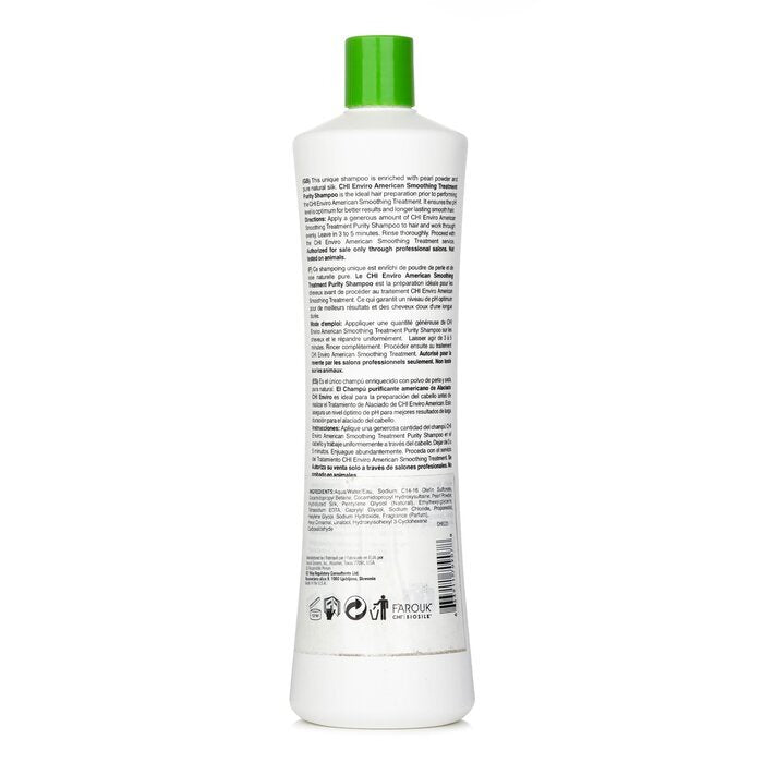 CHI Enviro American Smoothing Treatment Reinheitsshampoo, 946 ml