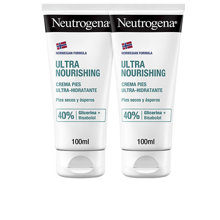 Neutrogena Ultra-hydrating Foot Cream Pack Of 2x 100ml