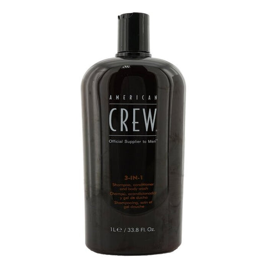 American Crew Men 3-IN-1 Shampoo, Spülung und Duschgel 1000ml/33,8 oz