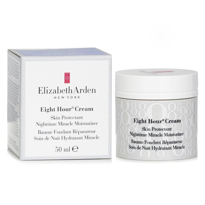 Elizabeth Arden – Eight Hour Cream – Hautschutzcreme für die Nacht, Wunder-Feuchtigkeitscreme, 50 ml