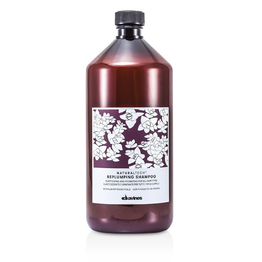 Davines Natural Tech Replumping Shampoo (For All Hair Types) 1000ml/33.8oz