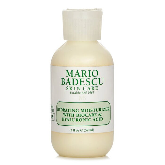 Mario Badescu Feuchtigkeitsspendende Feuchtigkeitscreme mit Biocare und Hyaluronsäure – für trockene/empfindliche Hauttypen, 59 ml/2 oz