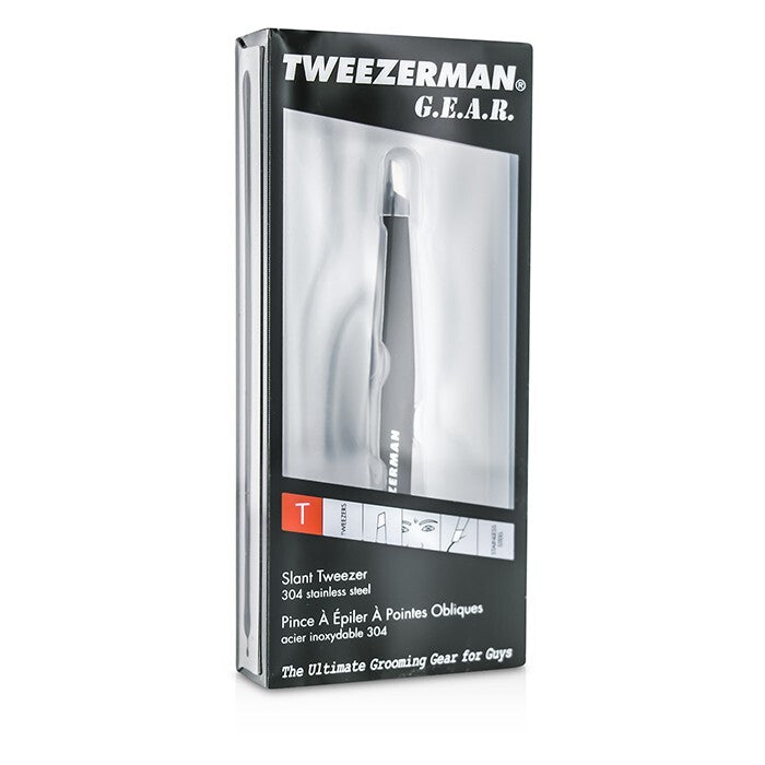 Tweezerman GEAR Schrägpinzette, 1 Stück