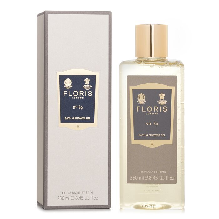 Floris No 89 Feuchtigkeitsspendendes Bade- und Duschgel, 250 ml
