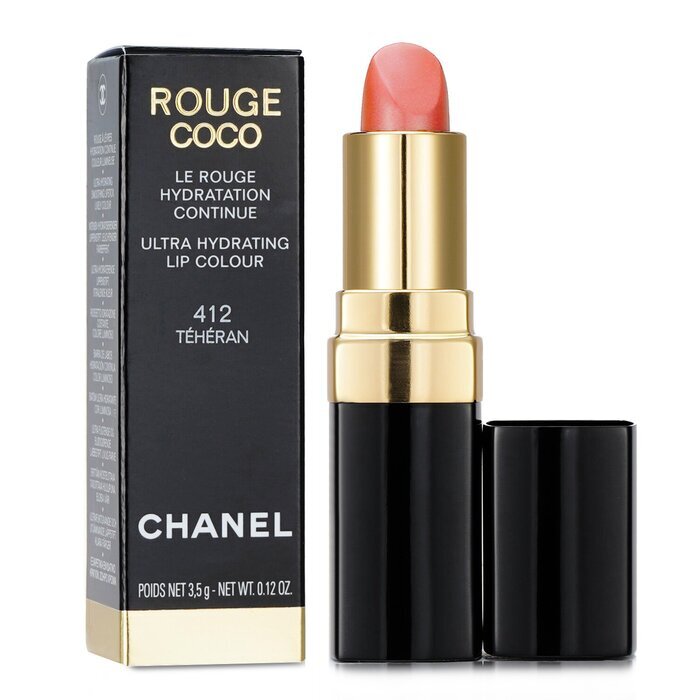 Chanel Rouge Coco Ultra Hydrating Lip Colour – Nr. 412 Teheran, 3,5 g/0,12 oz