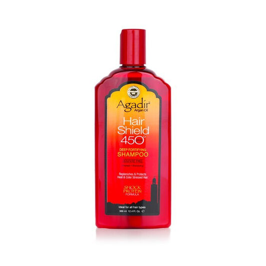 Agadir Argan Oil Hair Shield 450 Plus Deep Fortifying Shampoo – Sulfatfrei (für alle Haartypen) 366 ml/12,4 oz