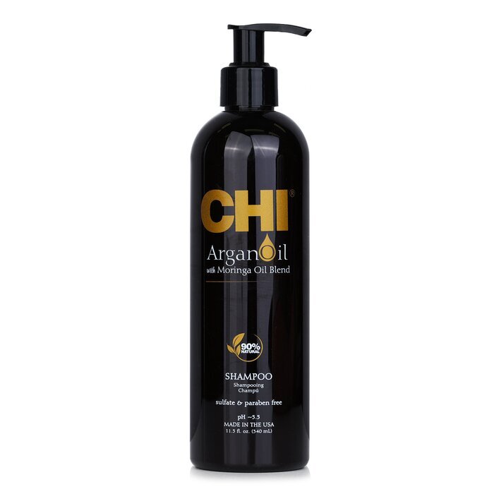 CHI Arganöl plus Moringaöl-Shampoo – ohne Sulfate und Parabene, 340 ml/11,5 oz