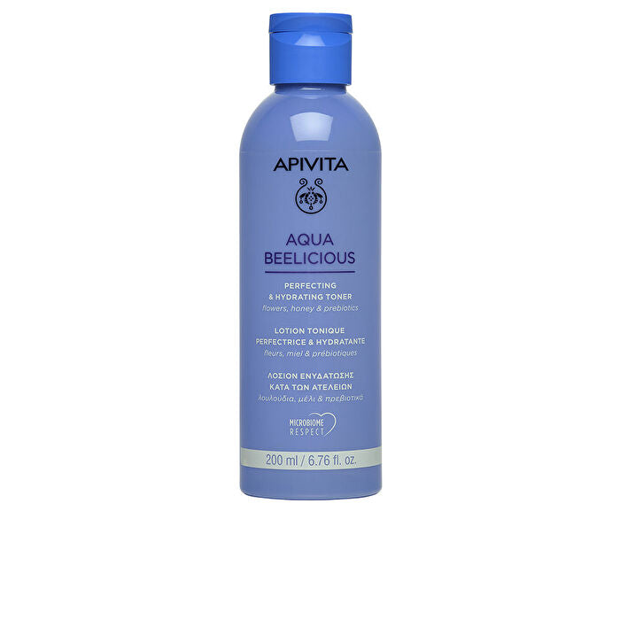 Apivita Aqua Beelicious Perfektionierendes und feuchtigkeitsspendendes Gesichtswasser, 200 ml