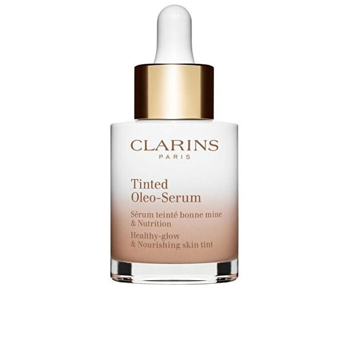 Clarins getöntes Oleo Serum, Healthy Glow &amp; Nourishing Tint Flüssig-Foundation – Nr. 2,5, 30 ml