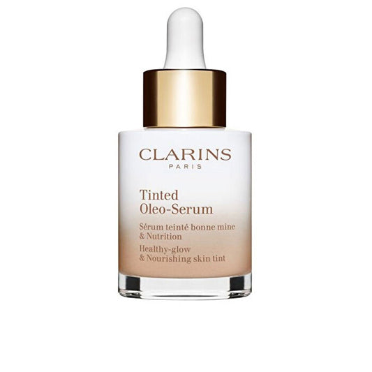 Clarins getöntes Oleo Serum Healthy Glow &amp; Nourishing Tint Flüssig-Foundation – Nr. 06, 30 ml