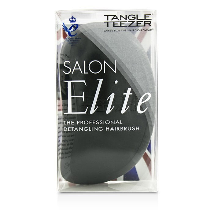 Tangle Teezer Salon Elite Professionelle Haarbürste zum Entwirren - Mitternachtsschwarz (für nasses und trockenes Haar) 1 Stück