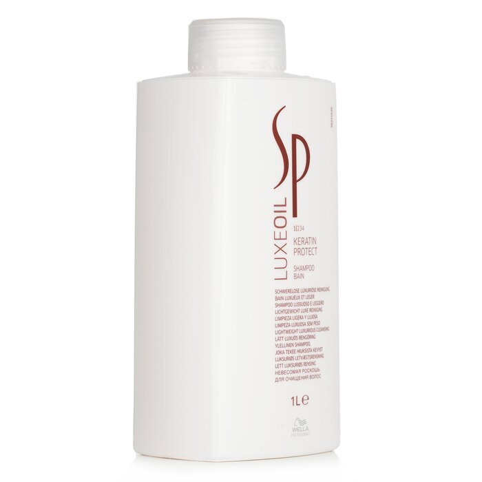 Wella SP Luxe Oil Keratin Protect Shampoo (leichte, luxuriöse Reinigung) 1000 ml/33,8 oz