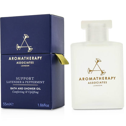 Aromatherapy Associates Support - Bade- und Duschöl mit Lavendel und Pfefferminze, 55 ml