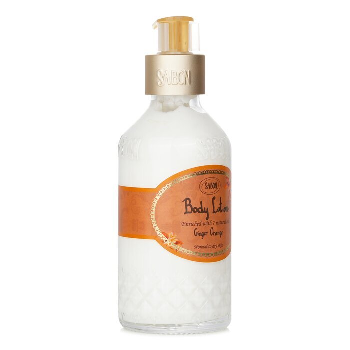 Sabon Körperlotion - Ingwer-Orange (mit Pumpe) 200 ml/7 oz