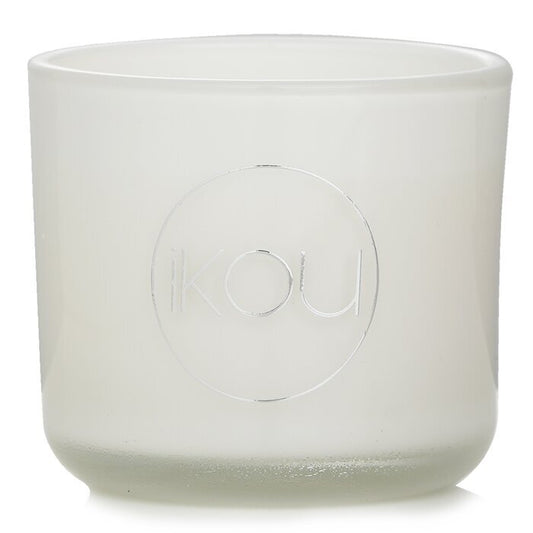iKOU Eco-Luxury Aromacology Kerzenglas aus natürlichem Wachs – Calm (Zitronengras und Limette), 85 g