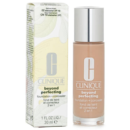 Clinique Beyond Perfecting Foundation &amp; Concealer – Nr. 02 Alabaster (VF-N) 30 ml