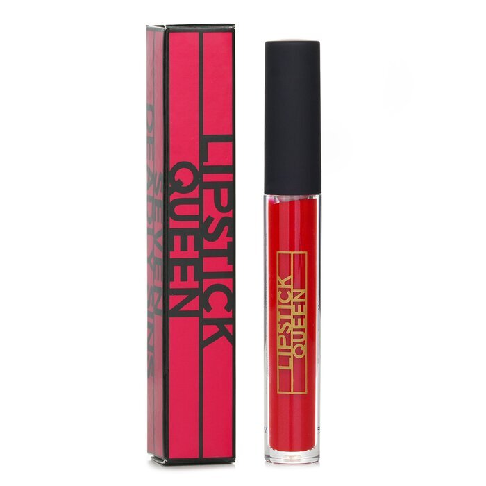 Lippenstift Queen Seven Deadly Sins Lipgloss - # Anger (Feurige rote Koralle) 2,5 ml/0,08 oz