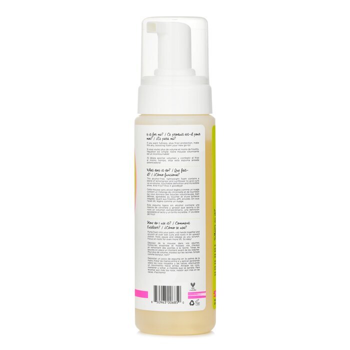 DevaCurl Frizz-Free Volumenschaum (Leichte Body Booster - Textur &amp; Volumen) 222ml/7.5oz