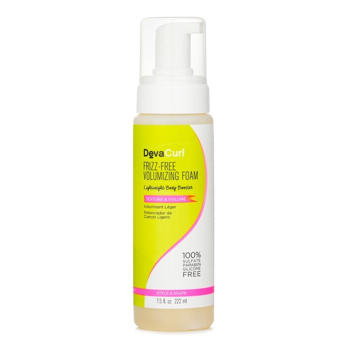 DevaCurl Frizz-Free Volumenschaum (Leichte Body Booster - Textur &amp; Volumen) 222ml/7.5oz