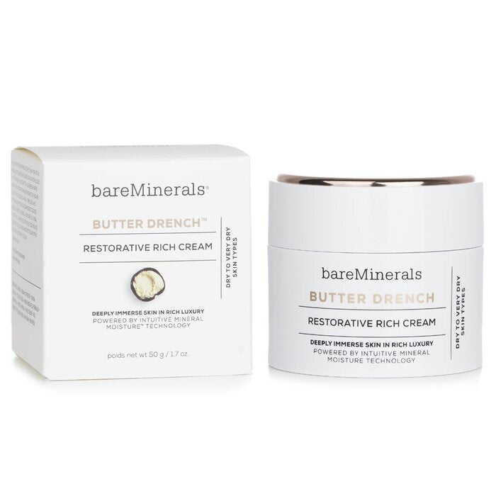 BareMinerals Butter Drench Restorative Rich Cream - Dry To Very Dry Skin Types 50g/1.7oz