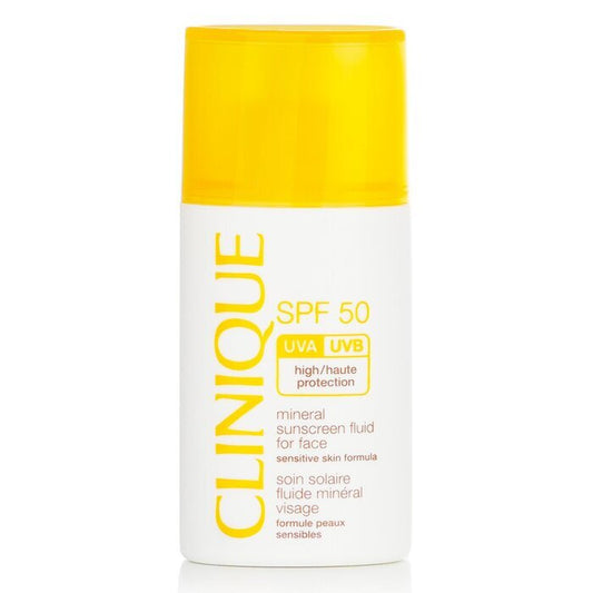 Clinique Mineral Sunscreen Fluid For Face SPF 50 – Formel für empfindliche Haut, 30 ml