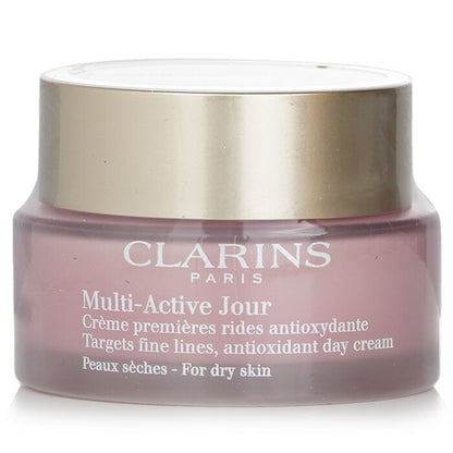 Clarins Multi-Active Day Targets Fine Lines Antioxidant Tagescreme – für trockene Haut, 50 ml