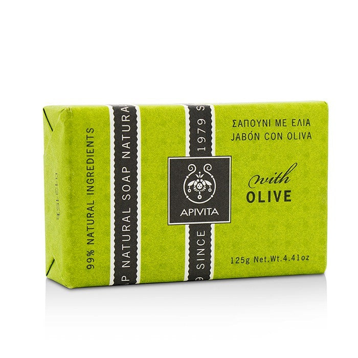 Apivita Naturseife mit Olive 125g/4.41oz