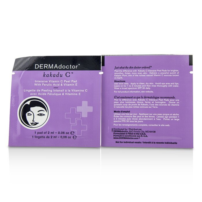 DERMAdoctor Kakadu C Intensive Vitamin C Peel Pads 30Pads