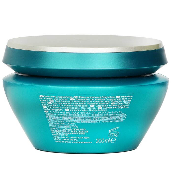 Kerastase Resistance Masque Therapiste Fiber Quality Renewal Masque (Für sehr geschädigtes, überbehandeltes dickes Haar) 200ml/6,8oz
