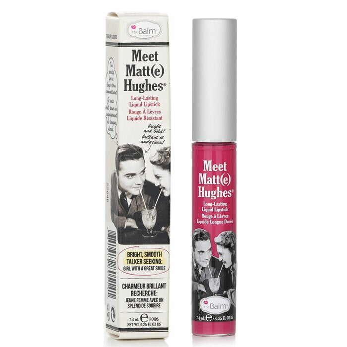 TheBalm Meet Matte Hughes Langanhaltender flüssiger Lippenstift – Sentimental 7,4 ml/0,25 oz