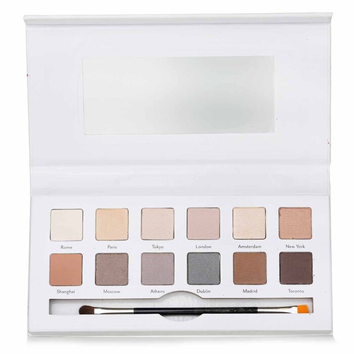 Cargo Around the World Lidschatten-Palette (12x Lidschatten, 1x Lidschattenpinsel) 12x0,8g/0,03oz