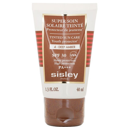 Sisley Super Soin Solaire getönter Jugendschutz LSF 30 UVA PA+++ - Nr. 4 Deep Amber 40 ml
