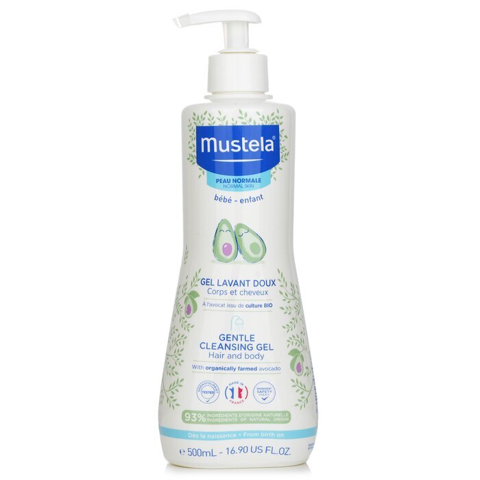 Mustela Sanftes Reinigungsgel – Haar &amp; Körper 500ml/16.9oz