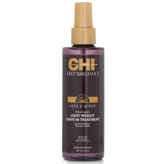 CHI Deep Brilliance Olive &amp; Monoi Shine Serum Leichte Leave-In-Behandlung 178ml/6oz