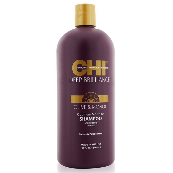 CHI Deep Brilliance Olive &amp; Monoi Optimale Feuchtigkeitsshampoo 946ml/32oz